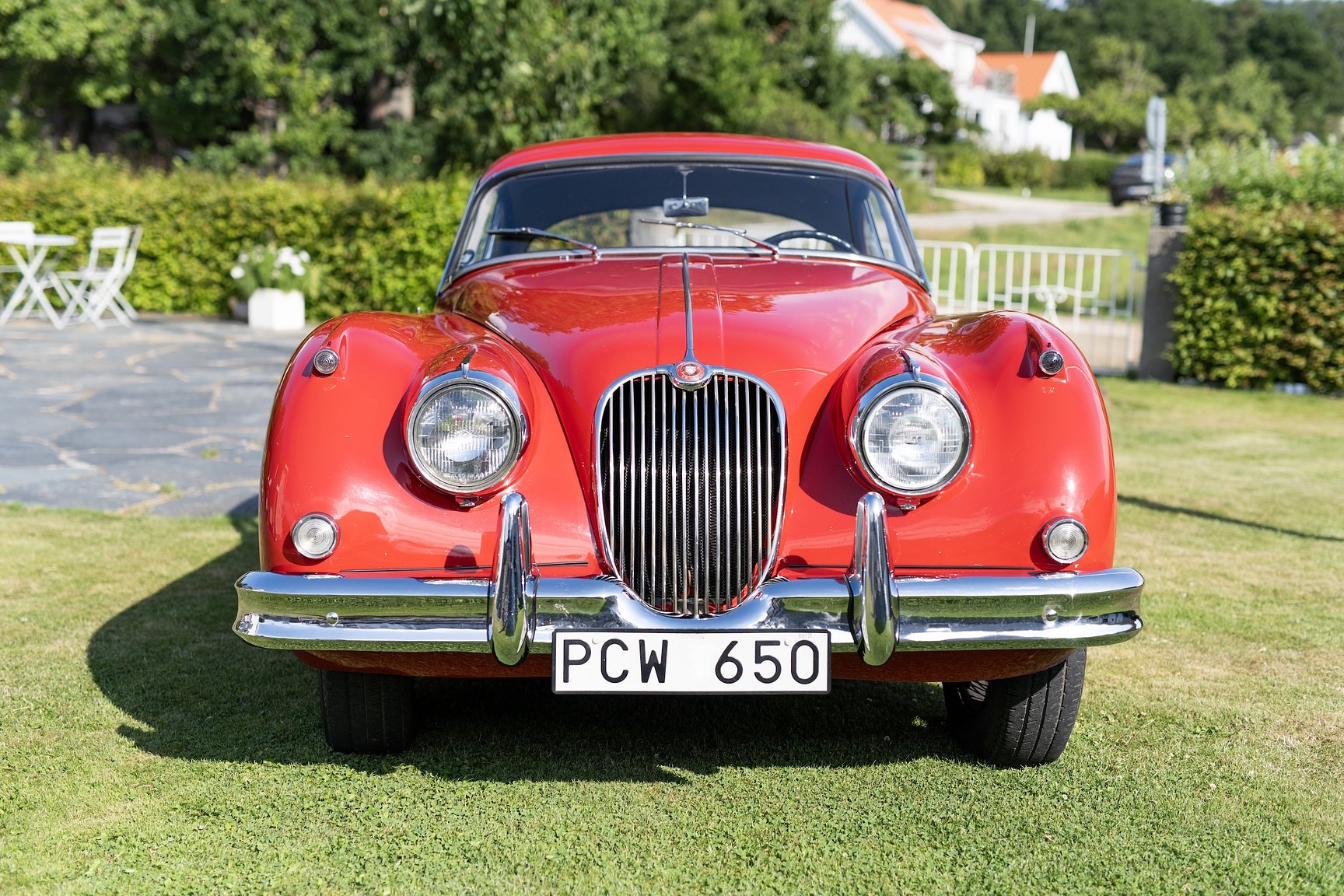 Exterior image of 1959 Jaguar XK 150