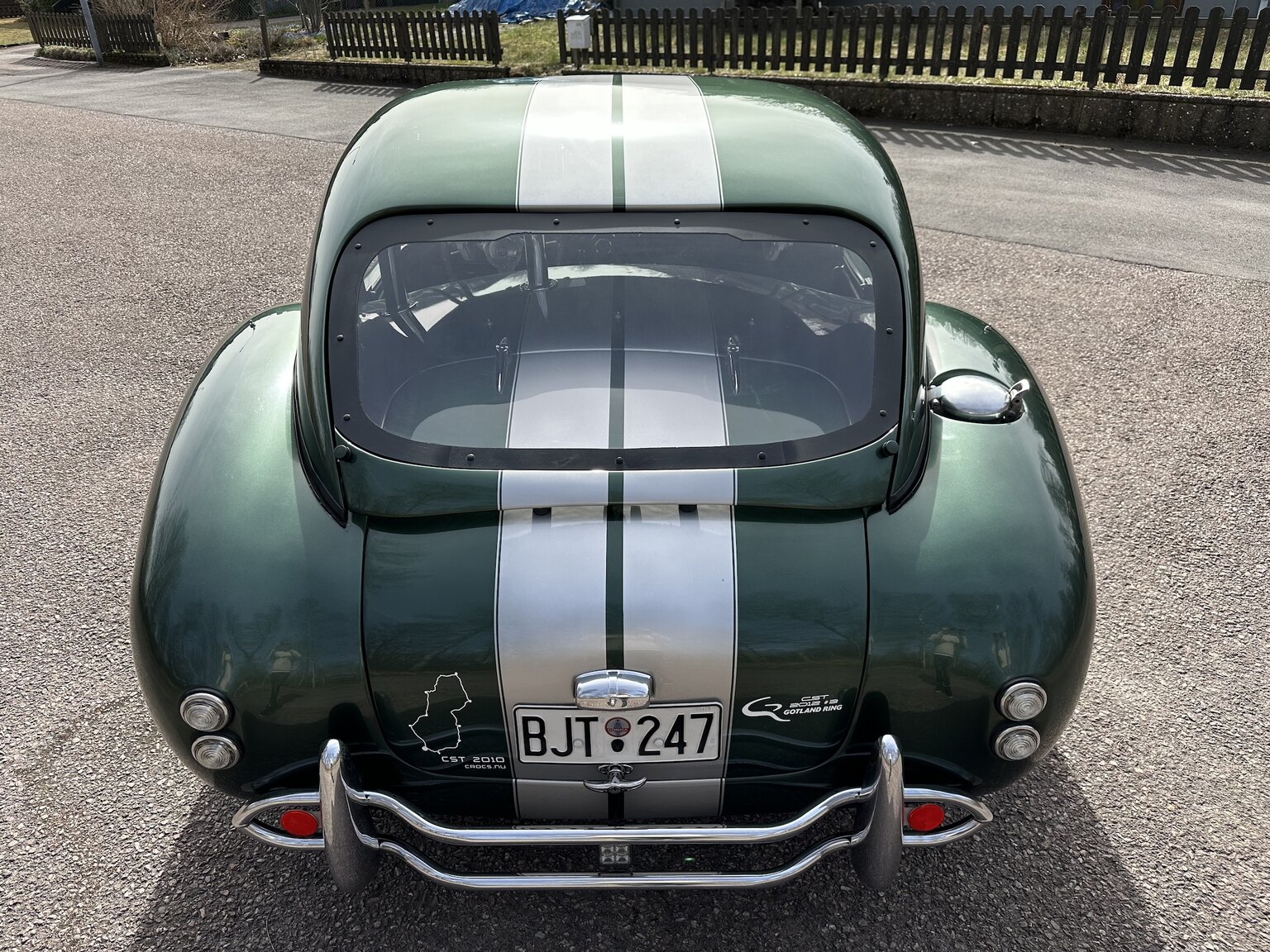 Exteriörbild på 2008 AC Cobra replica