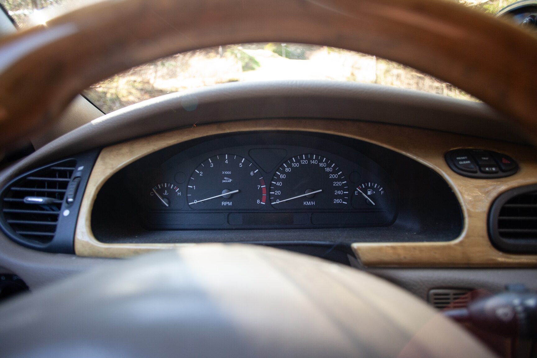 Interiörbild 1999 Jaguar S-Type V6