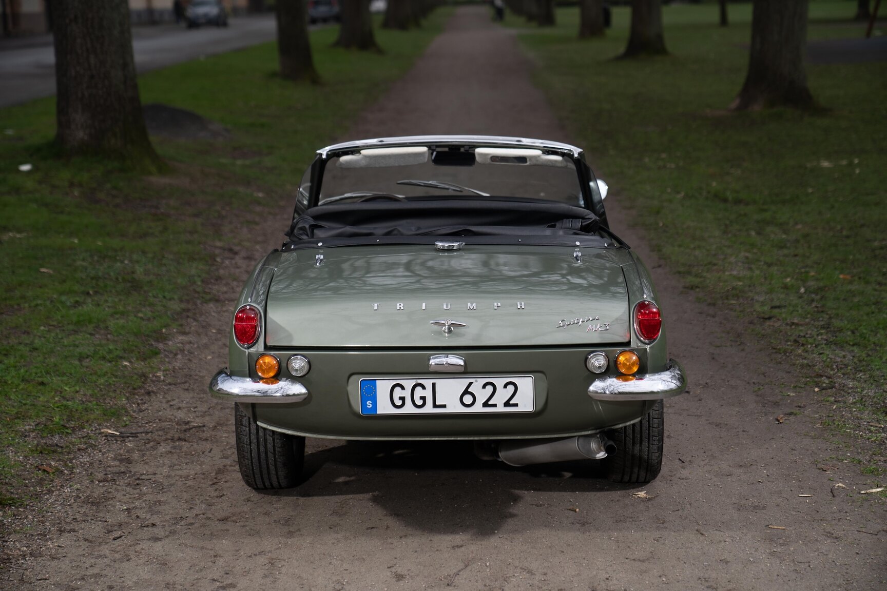 Exteriörbild på 1968 Triumph Spitfire
