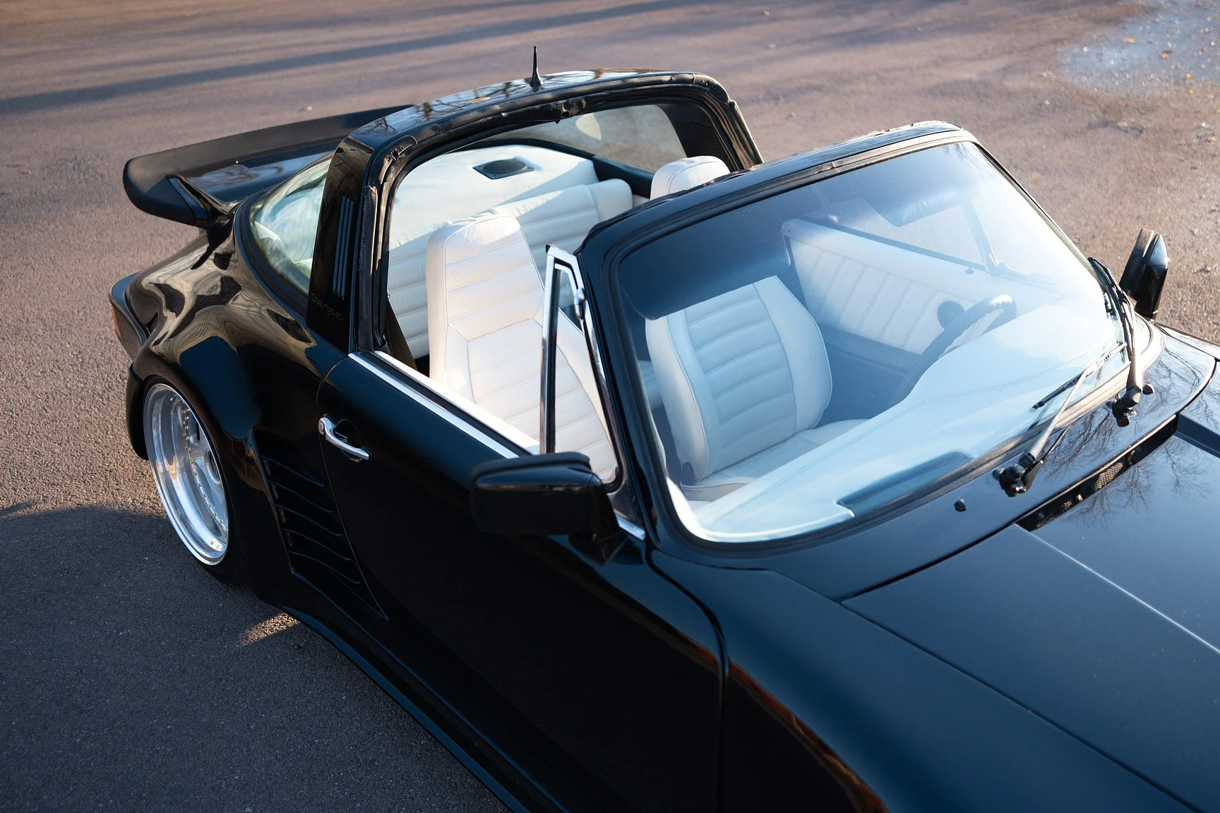 Innenraumfoto von 1976 Porsche 911 Targa Flachbau - Josef Zirkelbach DP (39)