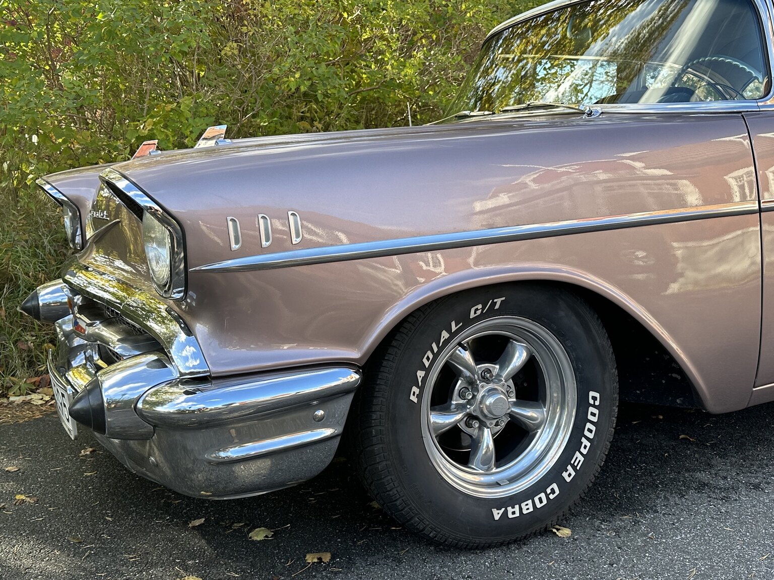 Exterior image of 1957 Chevrolet Two-Ten Restomod (60)
