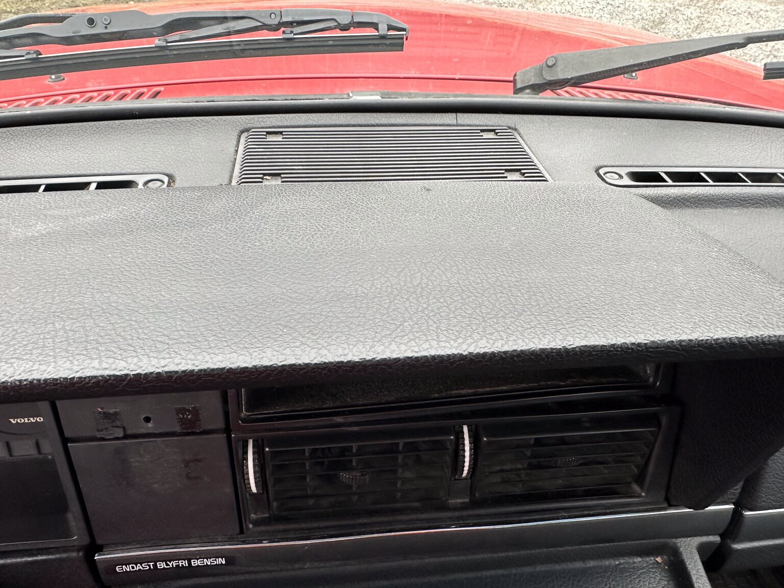 Interiörbild 1990 Volvo 240