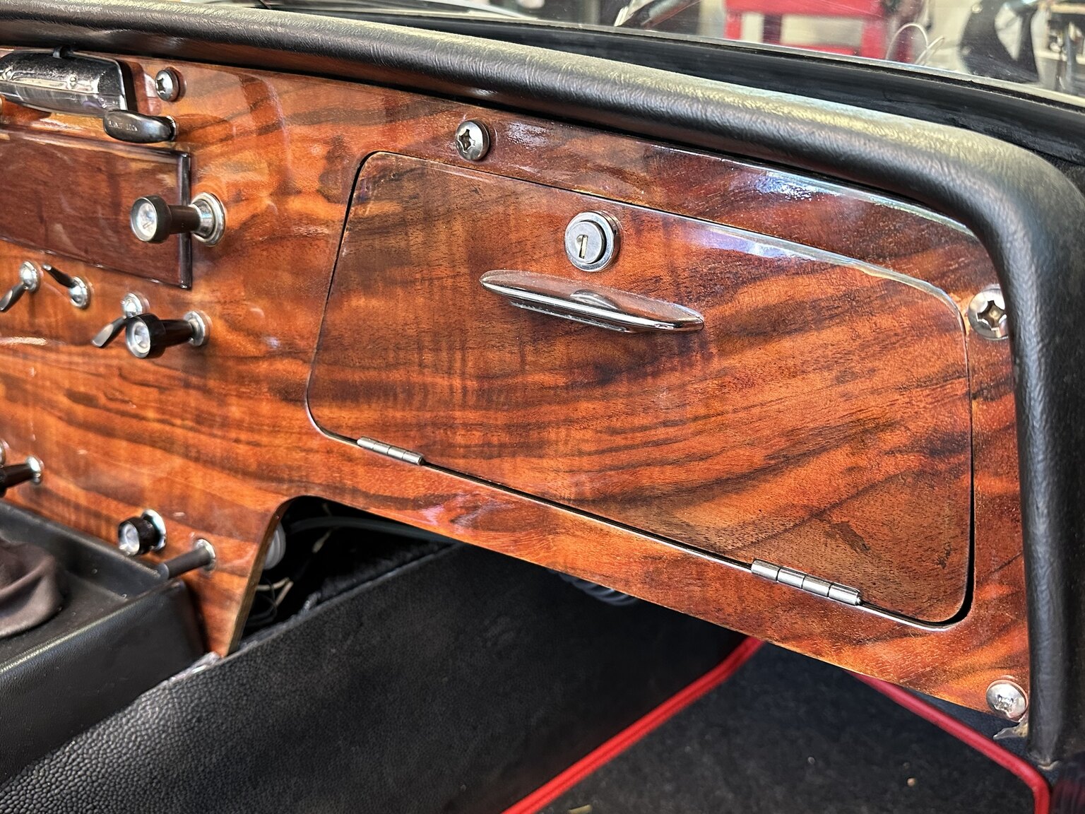 Innenraumfoto von 1964 Lotus Elan S2