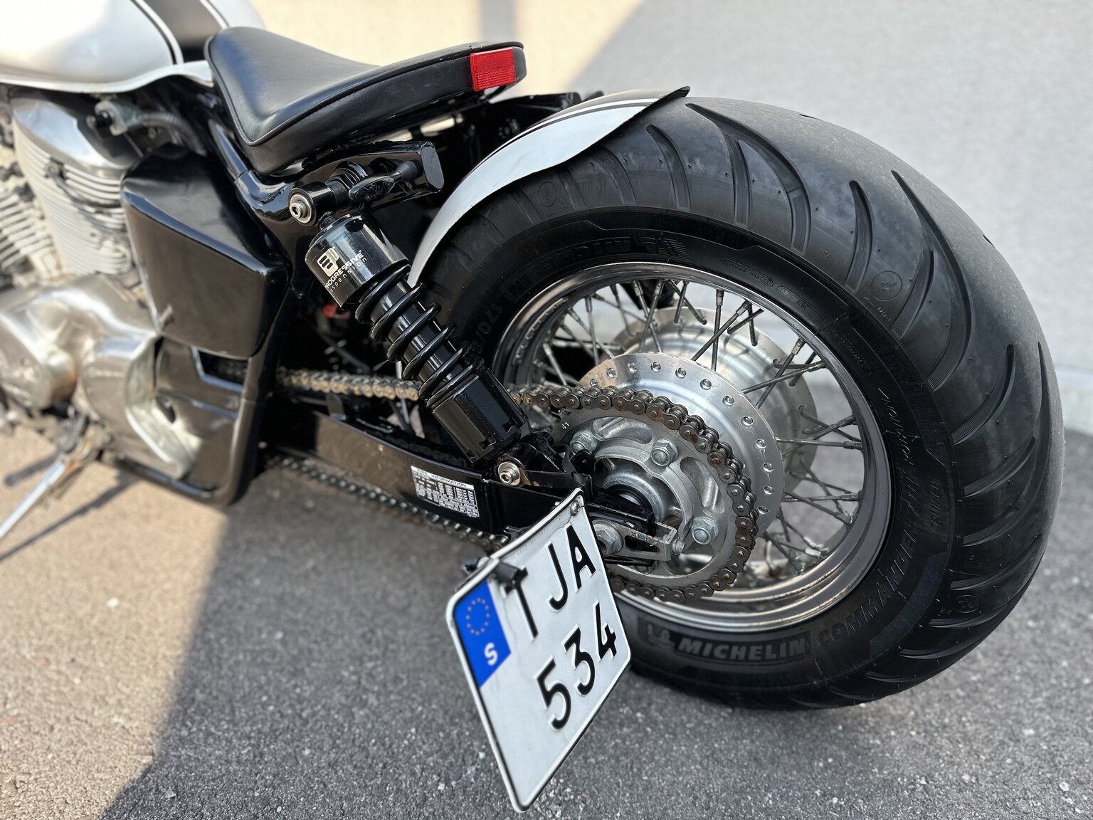 Exterior image of 2002 Honda Powersports VT750C Shadow