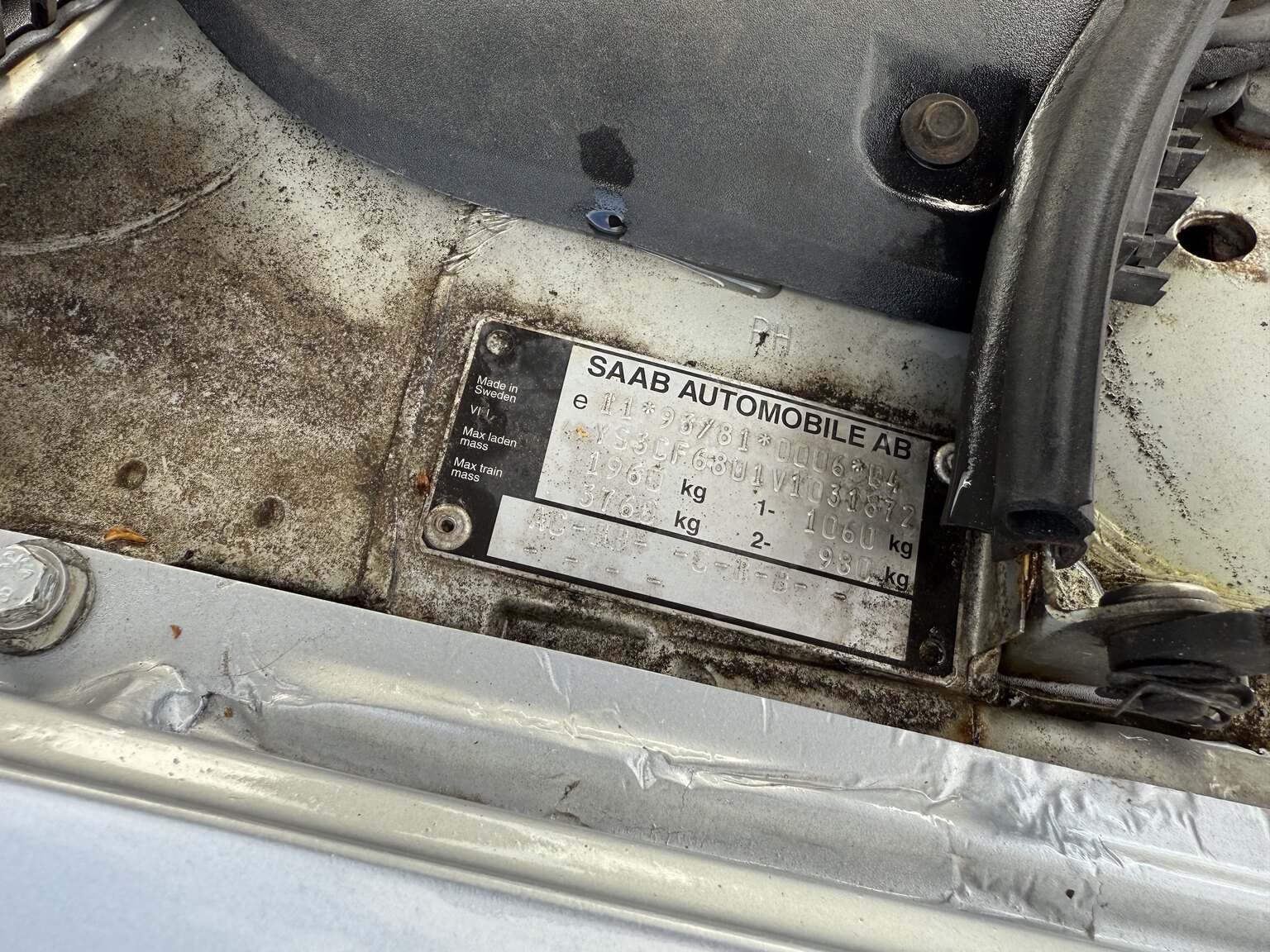 Image of 1997 Saab 9000 2.3 CS Turbo A50 mechanics