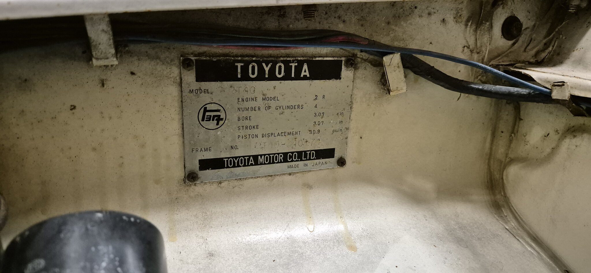 1967 Toyota Corona, Mekanik