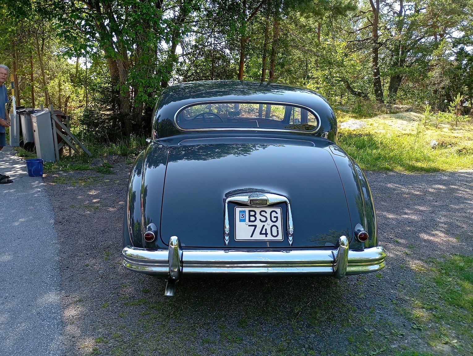Exterior image of 1954 Jaguar Mark VII
