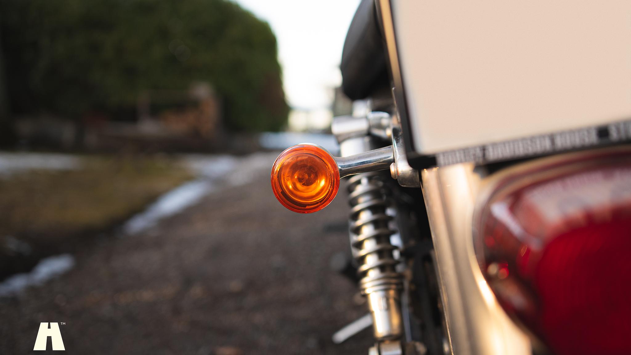 Exterior image of 2003 Harley Davidson Sportster 1200C 100th Anniversary Edition