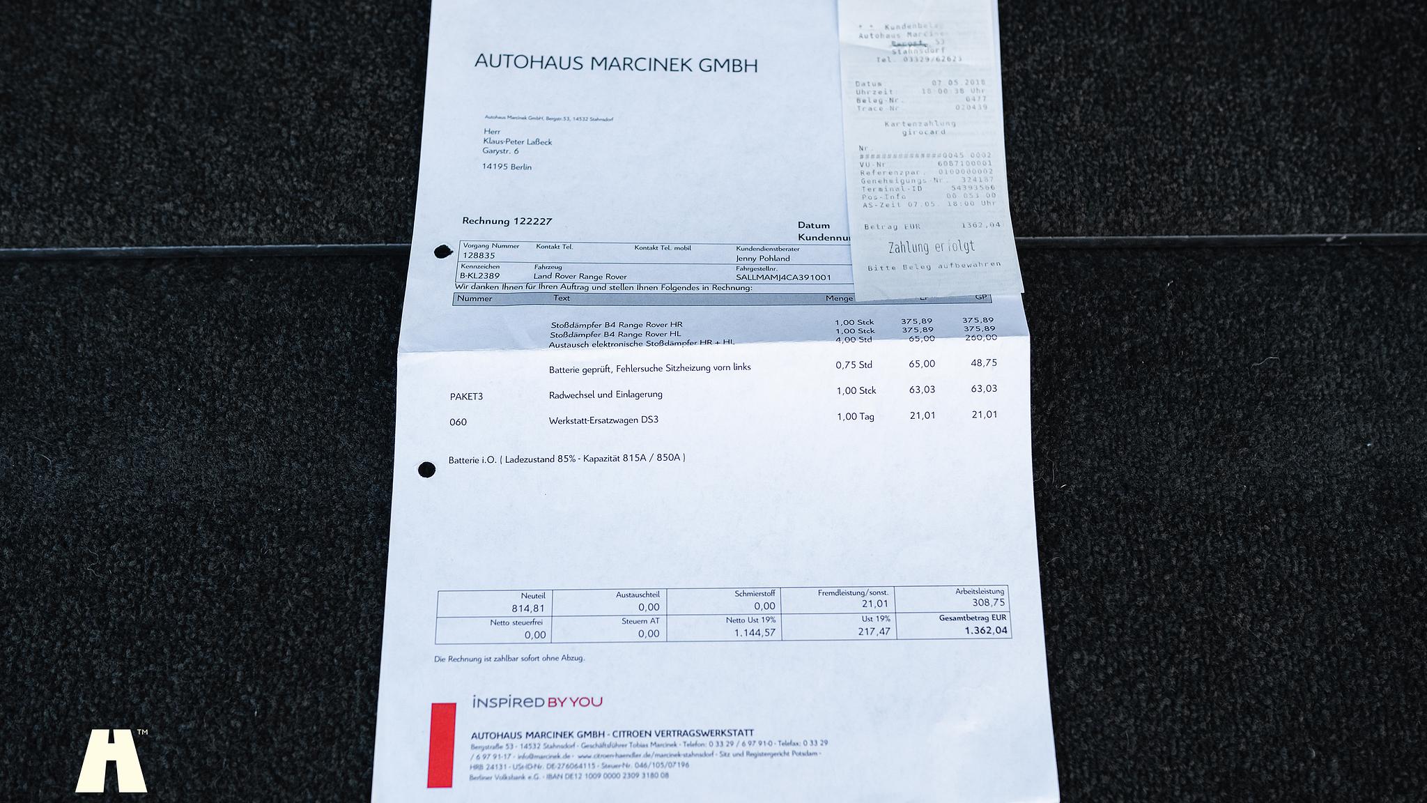 Documentation for 2012 Land Rover Range Rover Westminster TDV8 (L322)