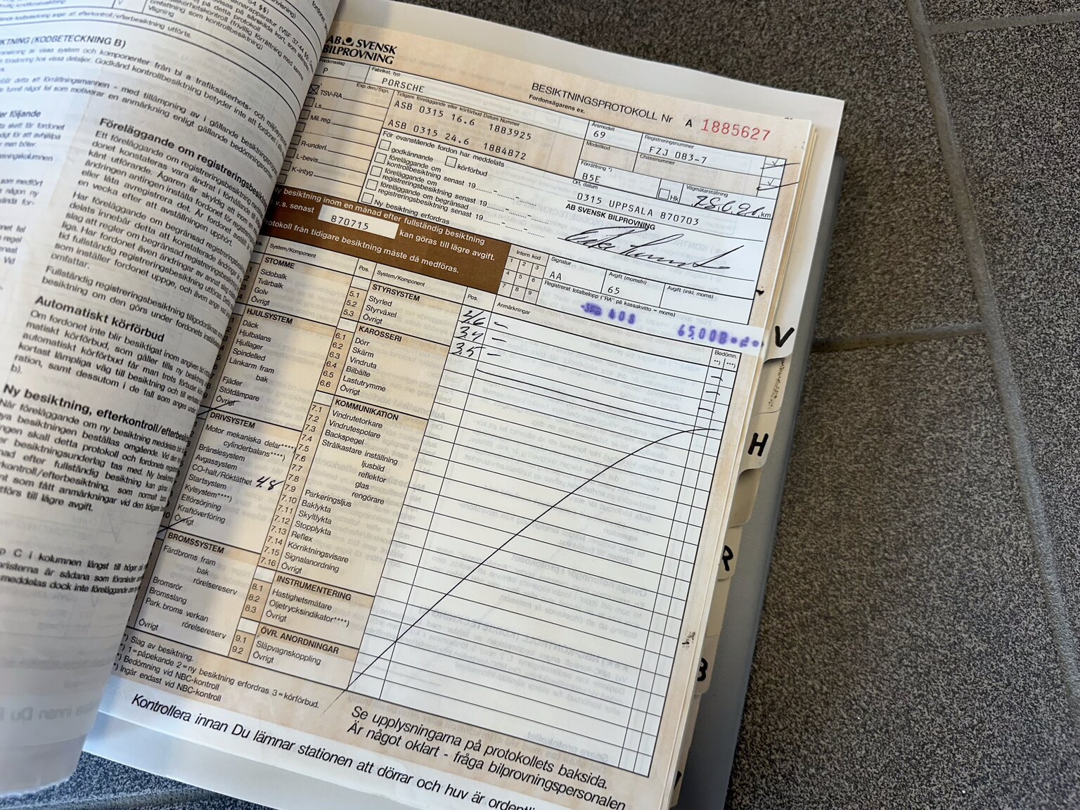 Documentation for 1969 1969 PORSCHE COUPÉ 911 T  (17)