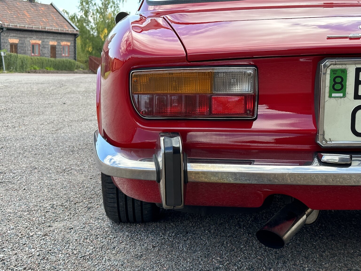 Exteriörbild på 1972 Alfa Romeo 2000 GTV Bertone Coupé