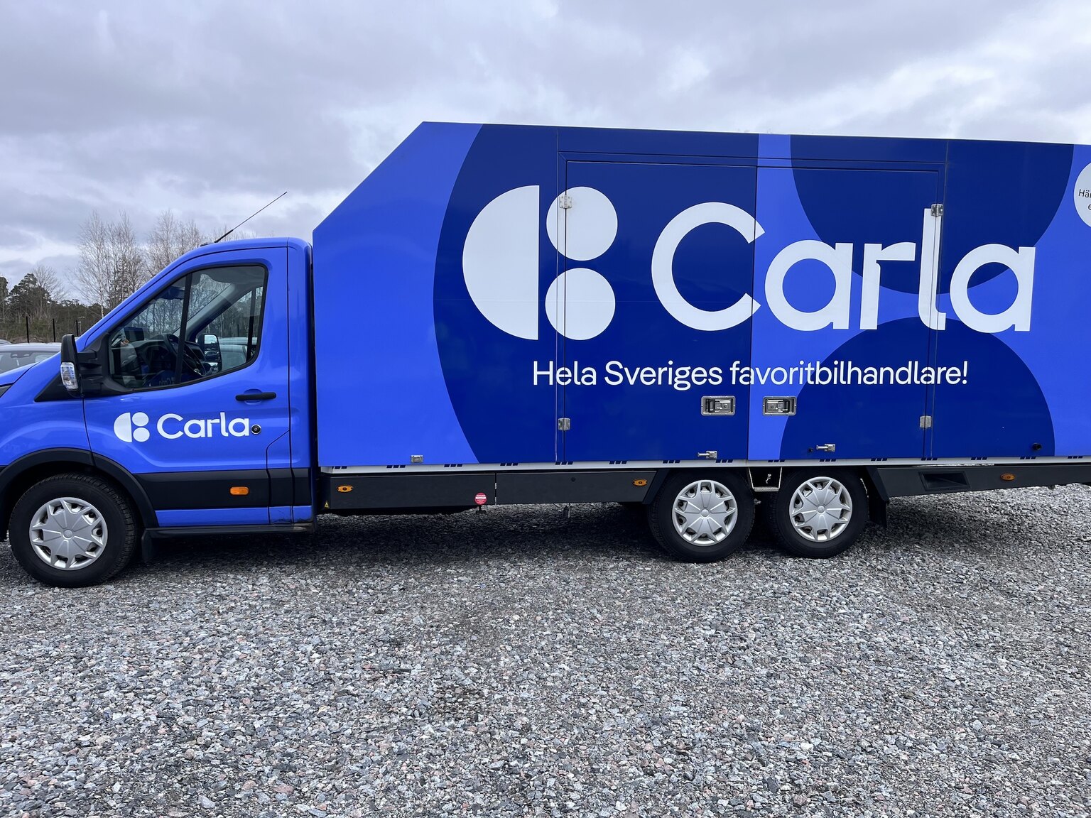 Aussenfoto 2022 Ford Transit fordonstransport