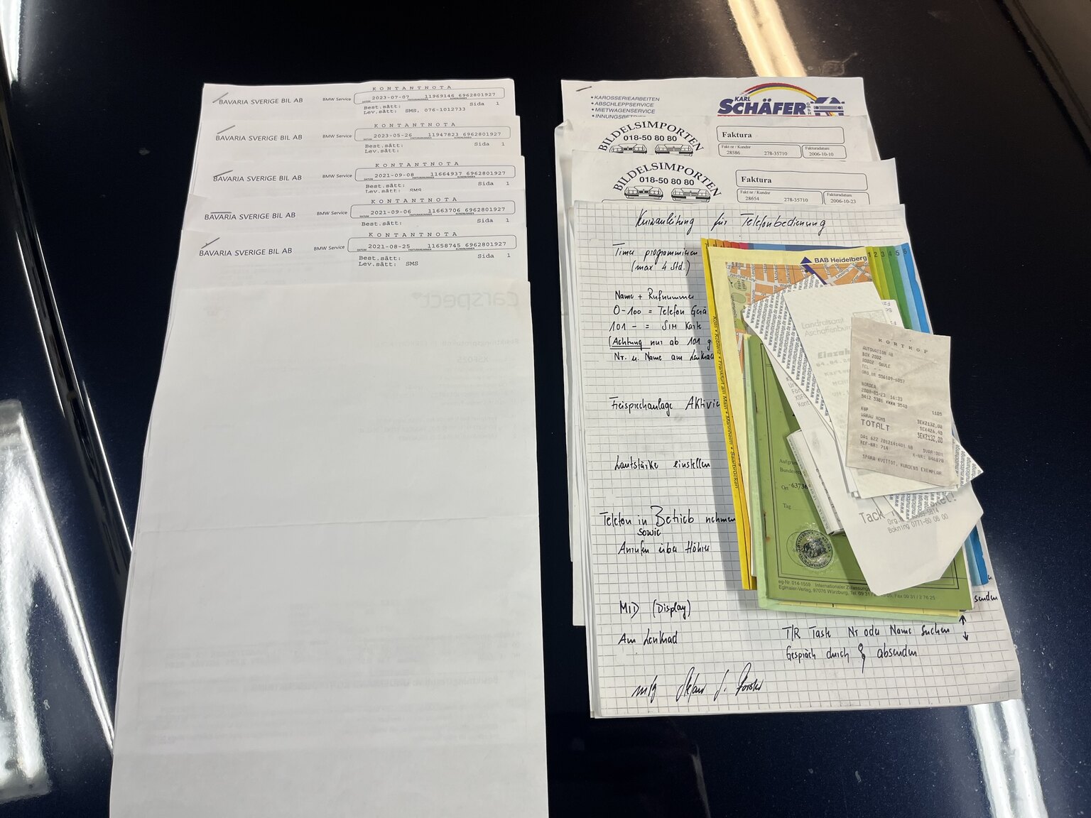 Dokumentation för 1996 BMW 750IA (8)