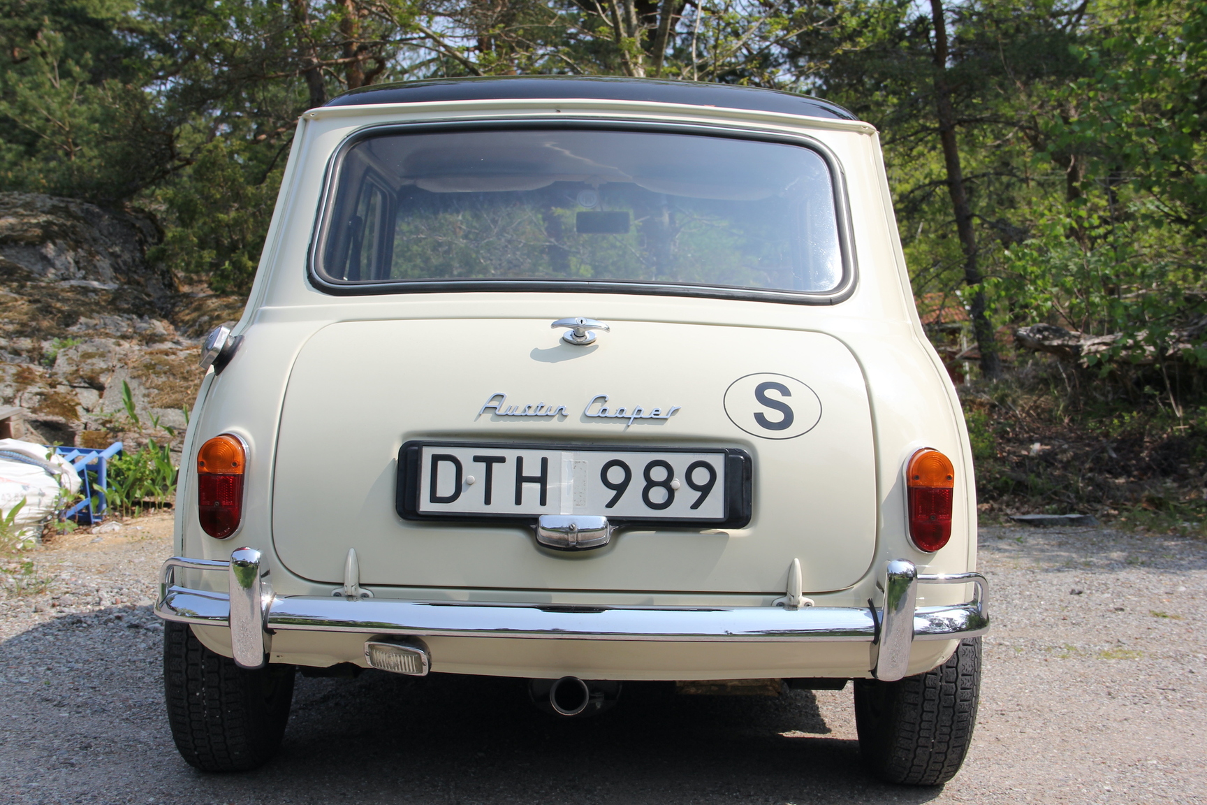 Exteriörbild på 1966 BMC Cooper (10)