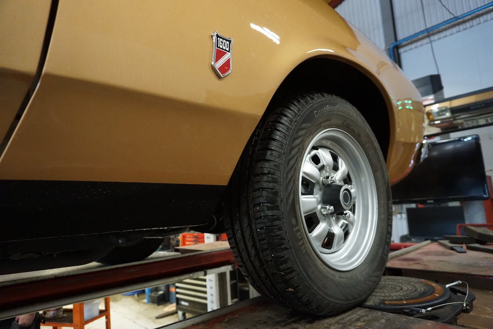 1975 Ford Capri 1600, Mekanik