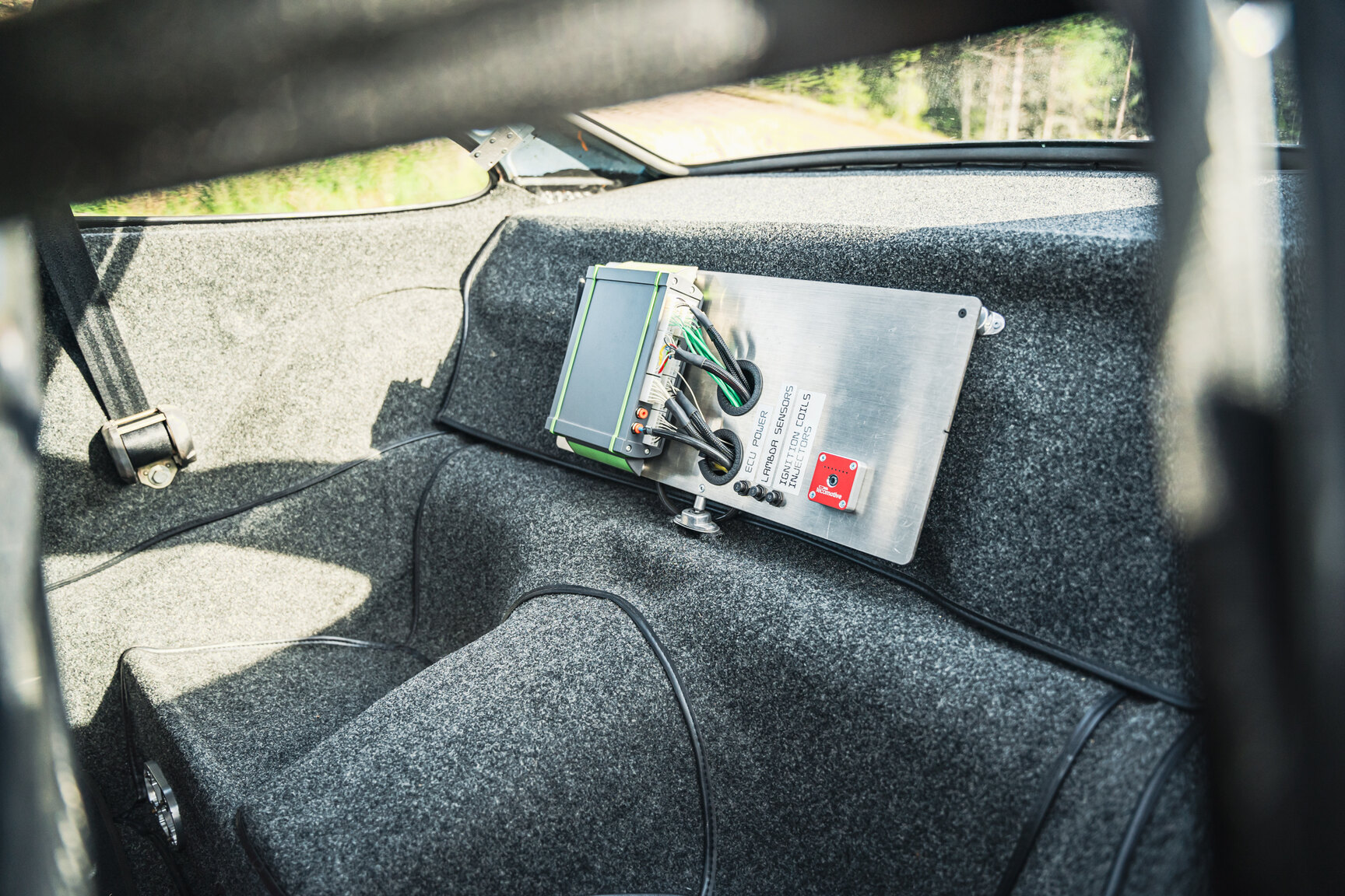 Interiörbild 1973 Porsche 911 SFRO
