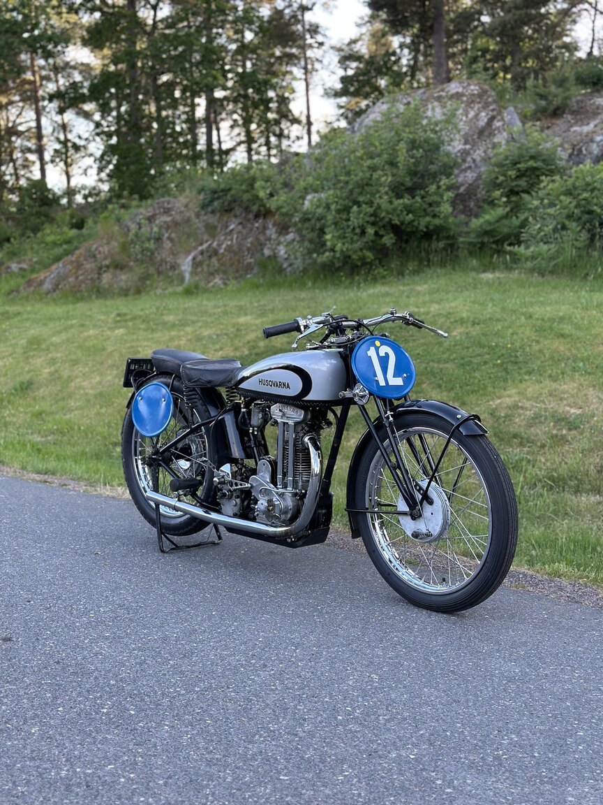 Exteriörbild på 1933 Husqvarna 350