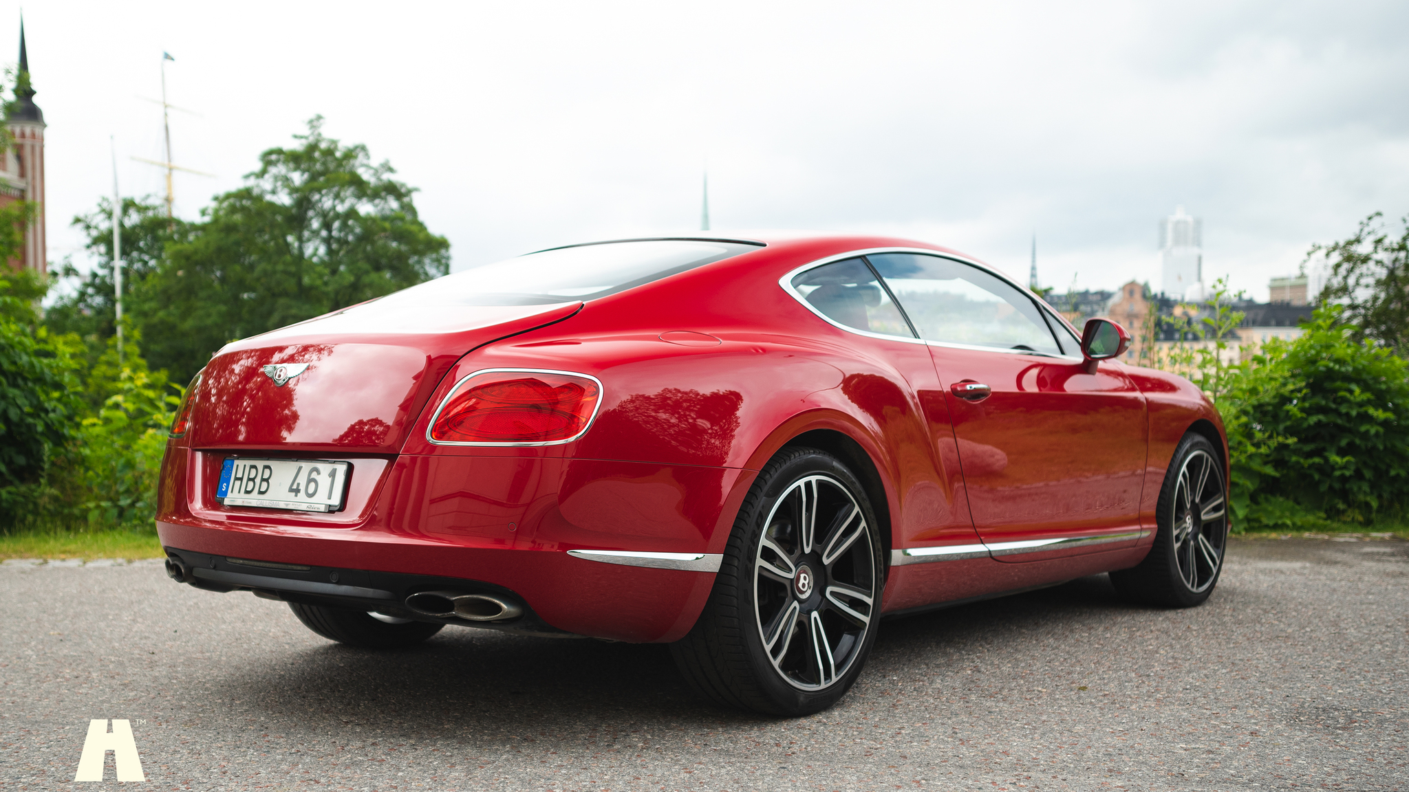 Exteriörbild på 2013 Bentley Continental GT V8 (6)