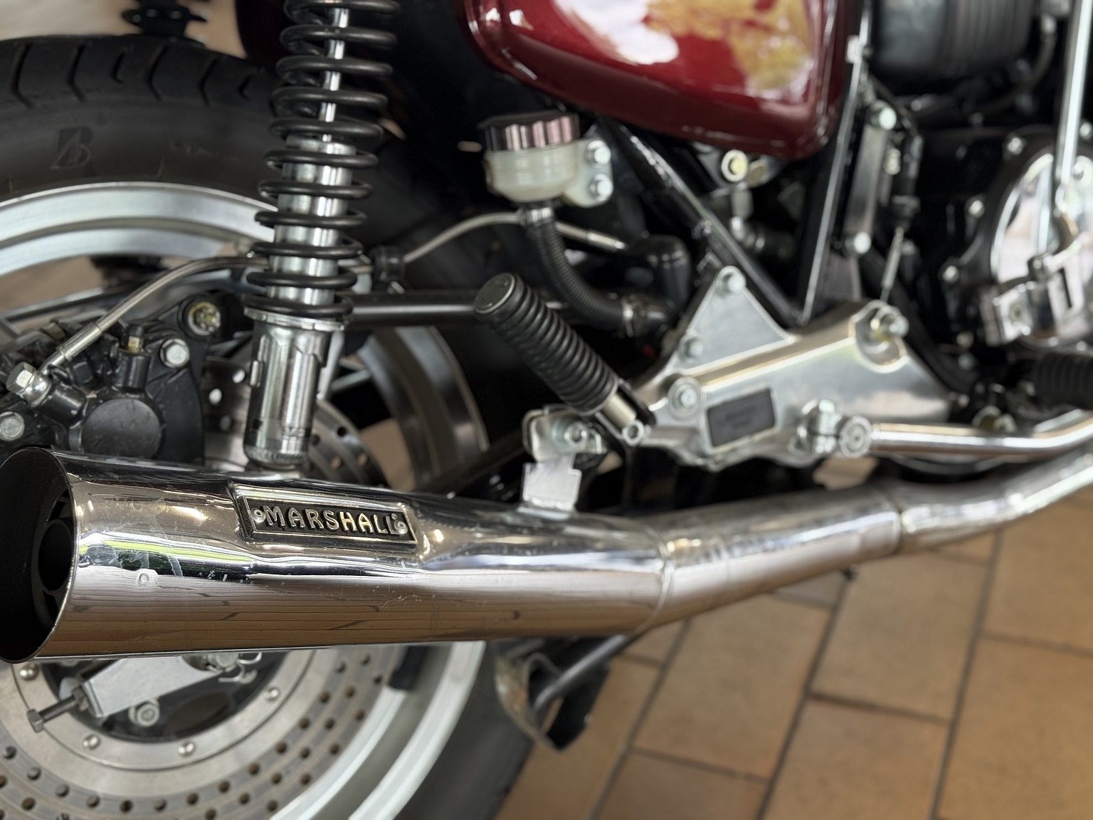 1978 Honda CB750, Mekanik