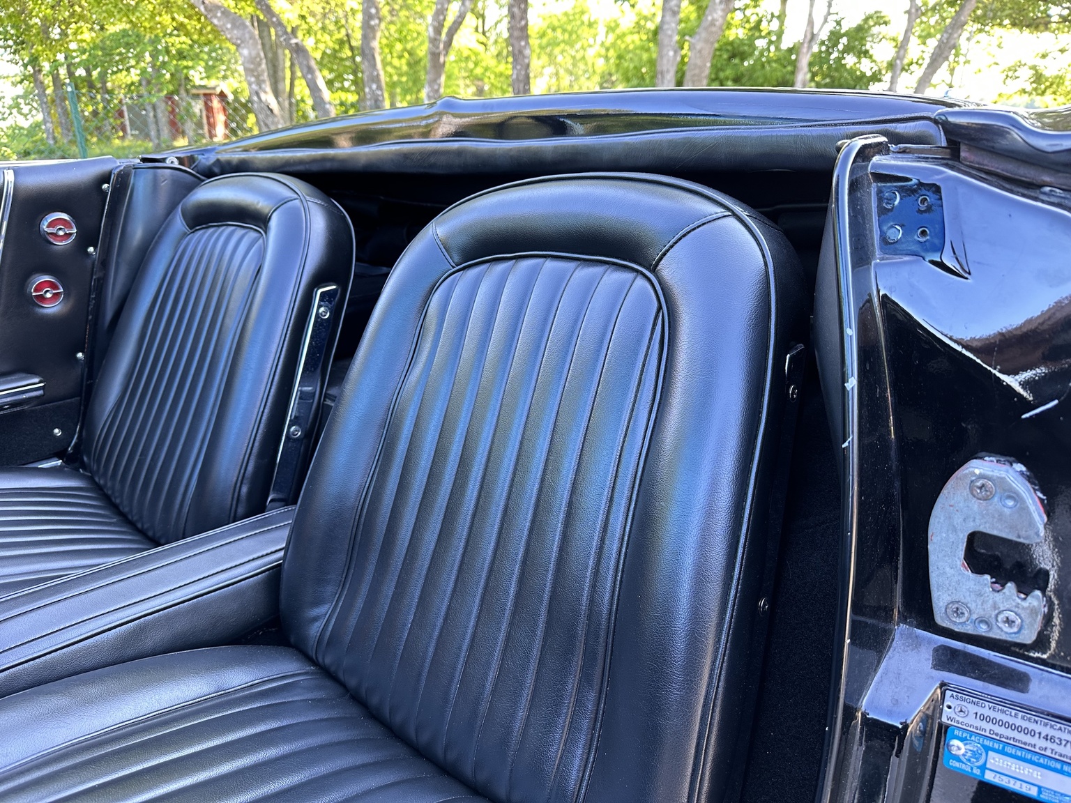 Interiörbild 1964 Corvette C2 Stingray Cabriolet (9)