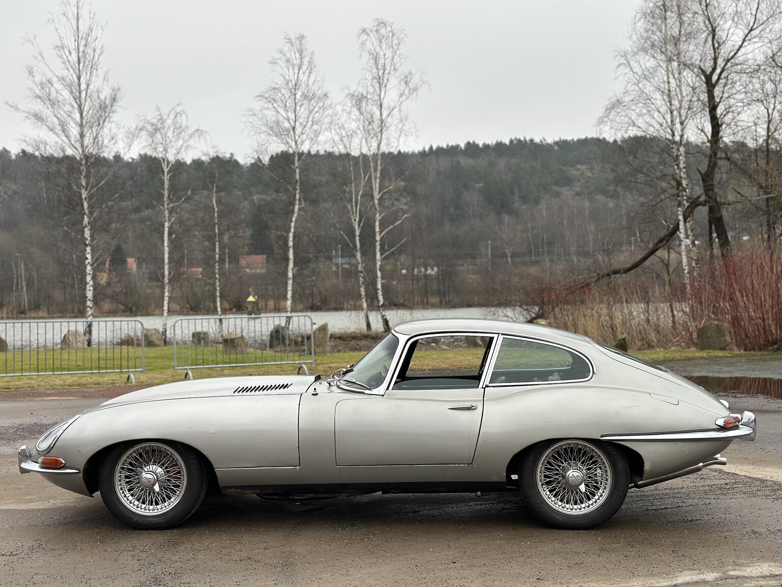 Exteriörbild på 1962 Jaguar E-Type 3.8 Series I