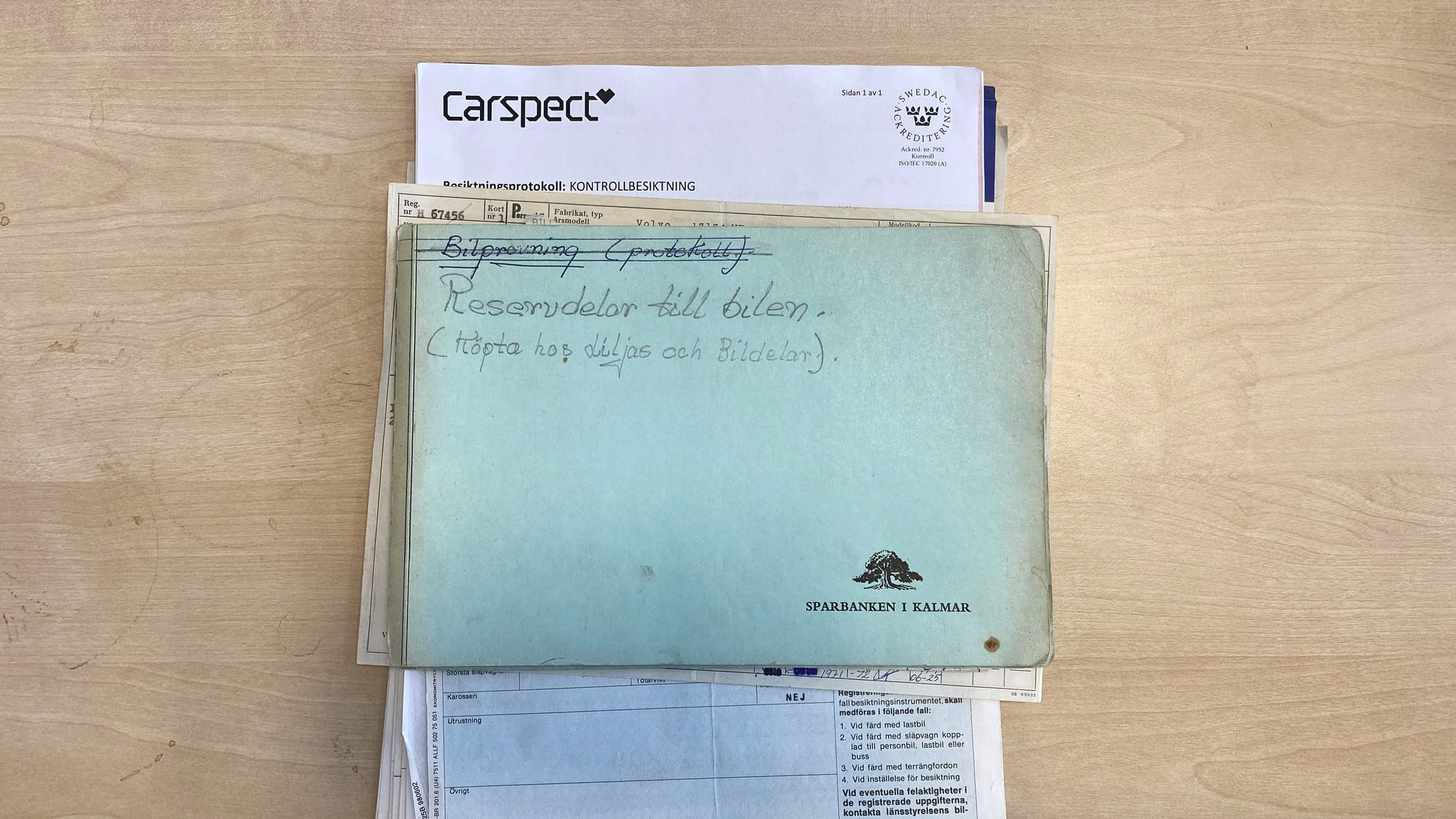 Dokumentation för 1966 Volvo Amazon (10)