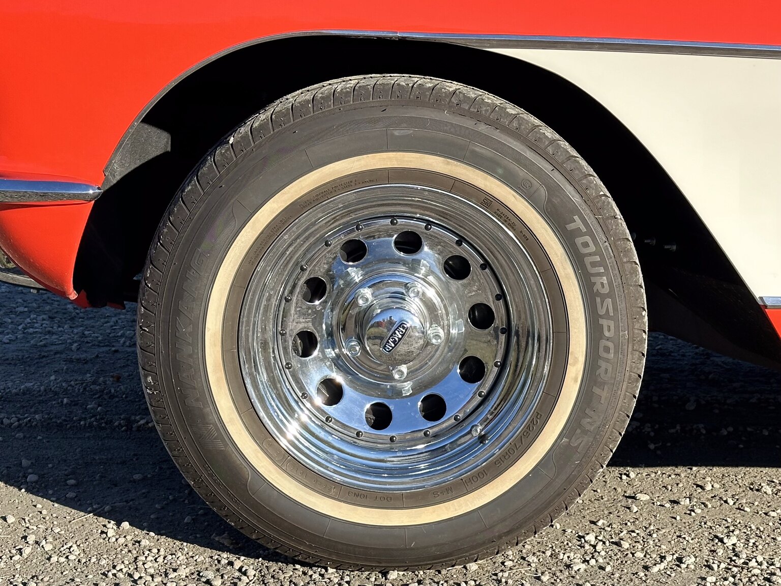 Exteriörbild på 1956 Chevrolet Corvette 