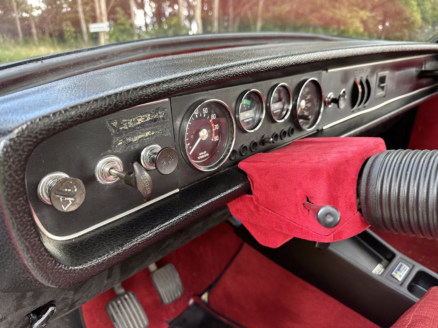 Innenraumfoto von 1969 Volvo 144 custom