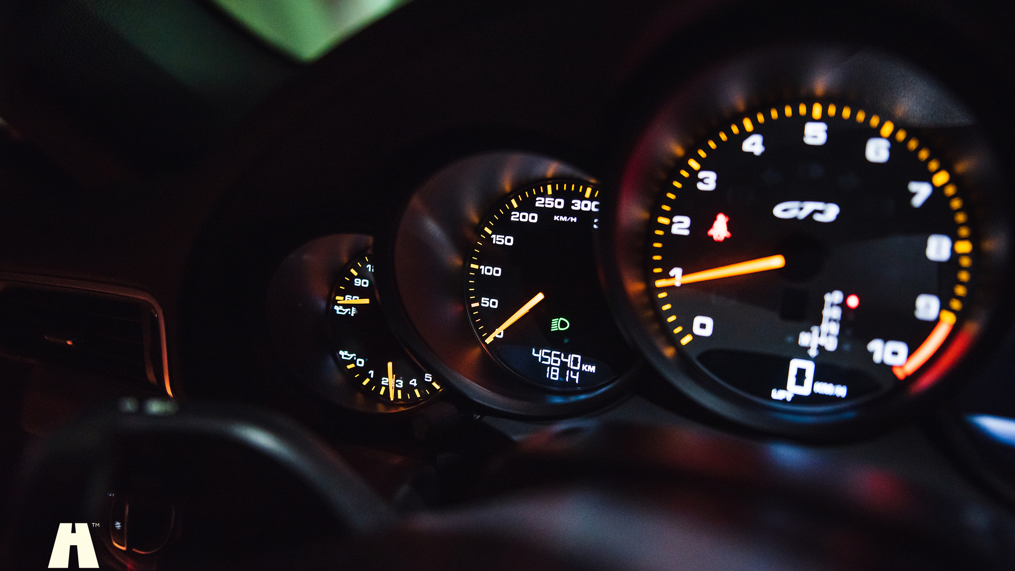Interiörbild 2015 Porsche 991 GT3 2015