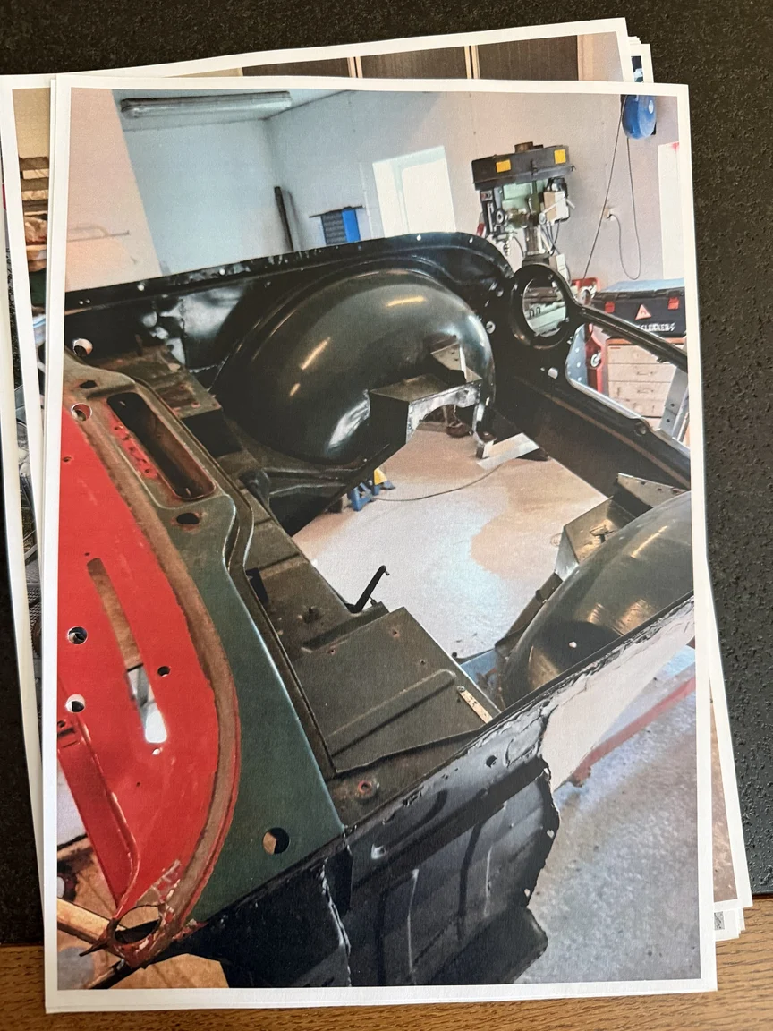 Dokumentation för 1963 Triumph TR4 (10)