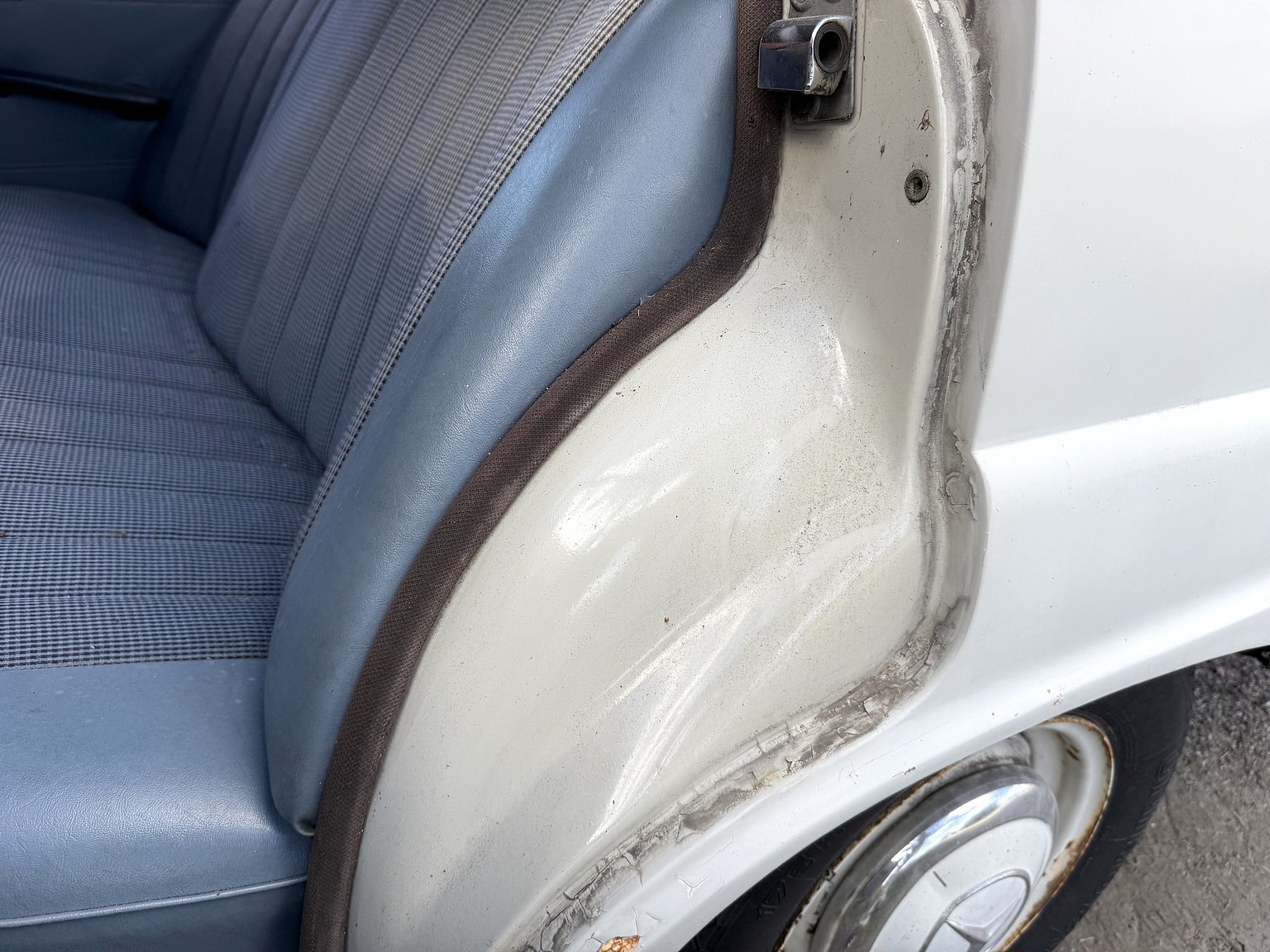 Interiörbild 1967 Mercedes-Benz 200