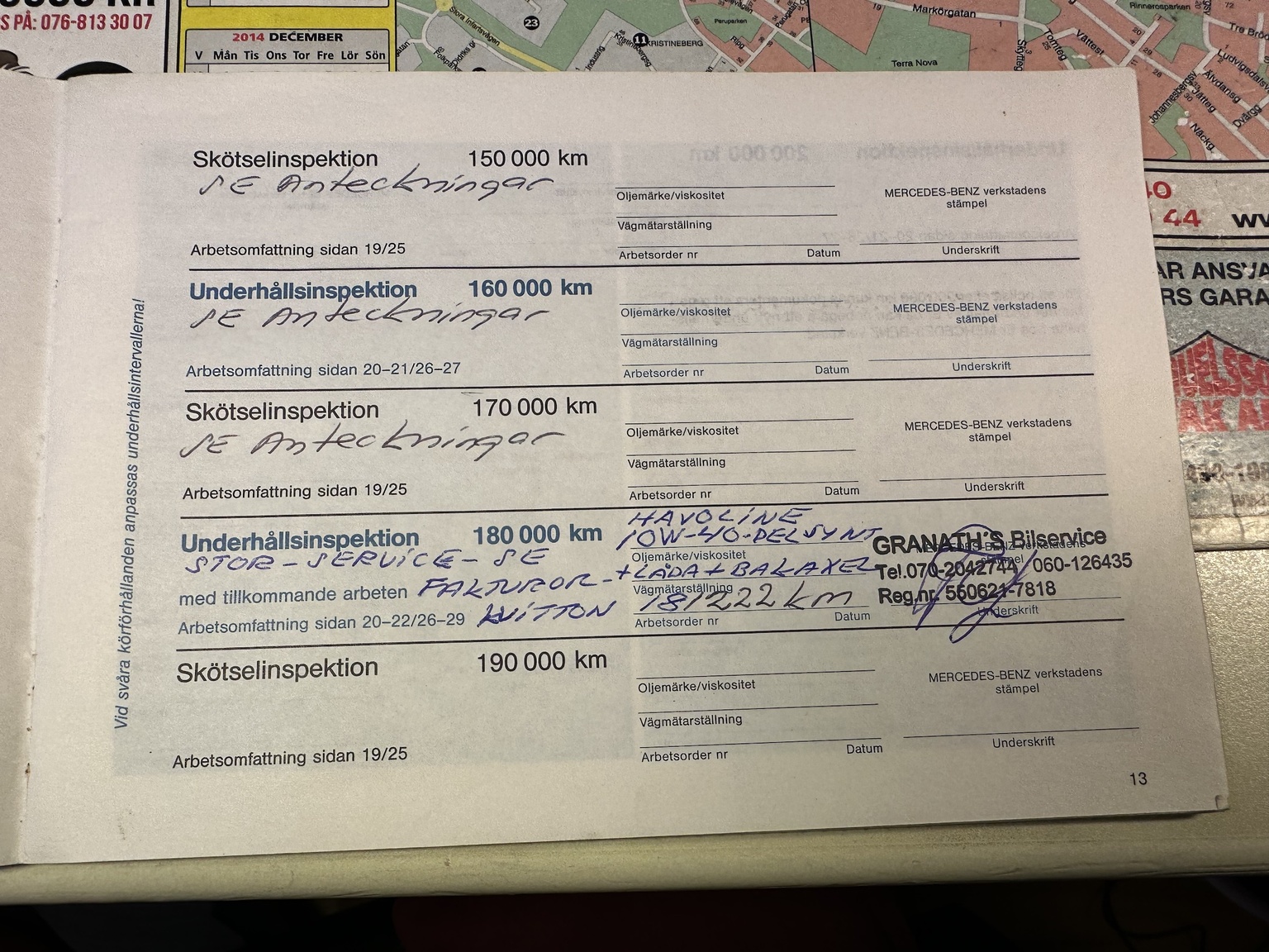 Dokumentation för 1985 Mercedes-Benz 200