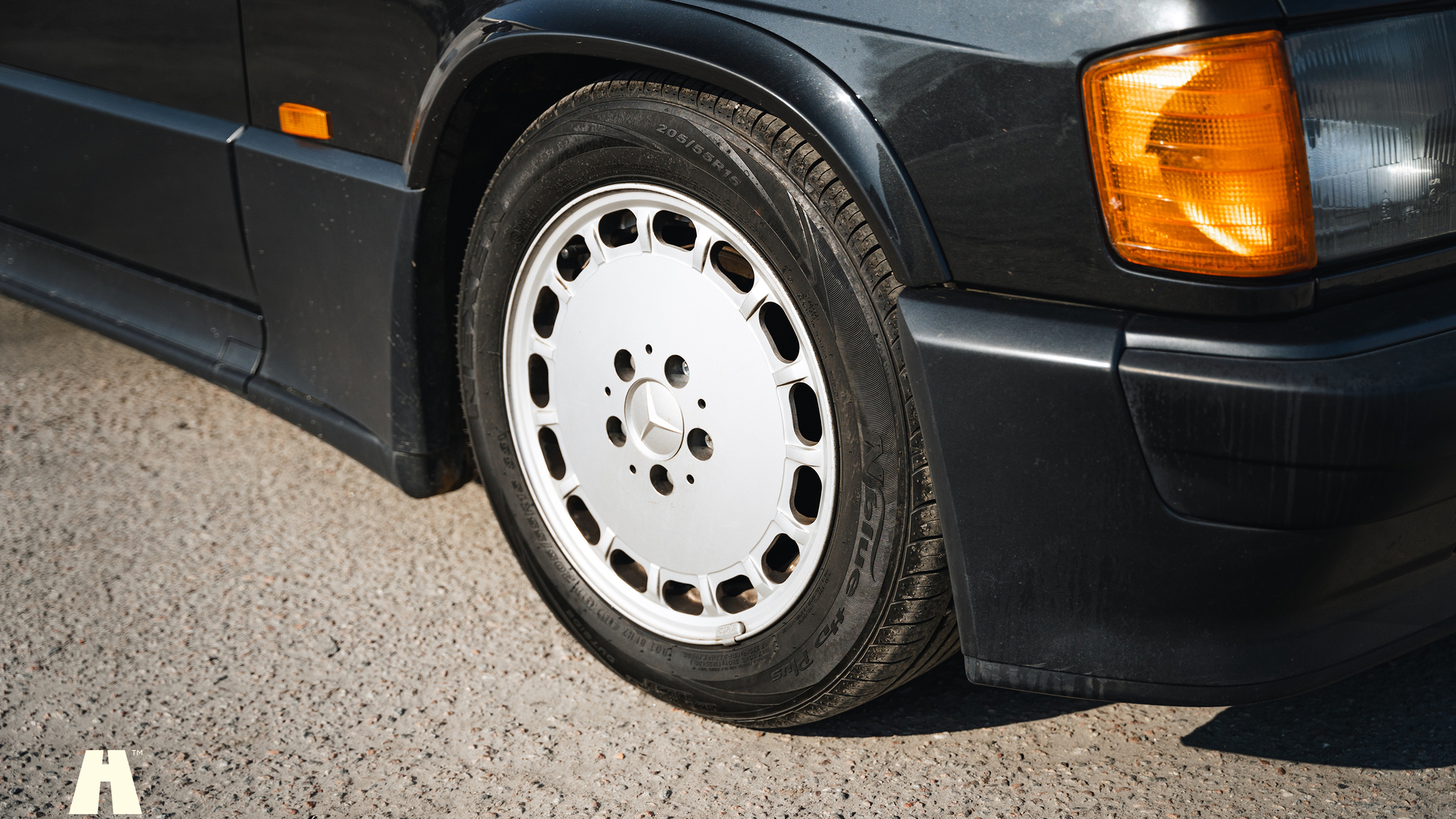 Exterior image of 1992 Mercedes-Benz 190E 2.5-16 Cosworth