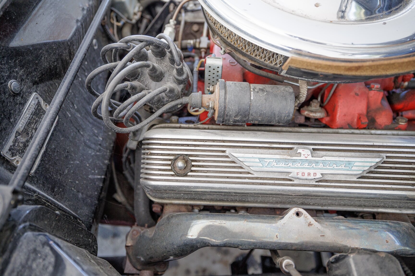 Image of 1956 Ford Thunderbird mechanics