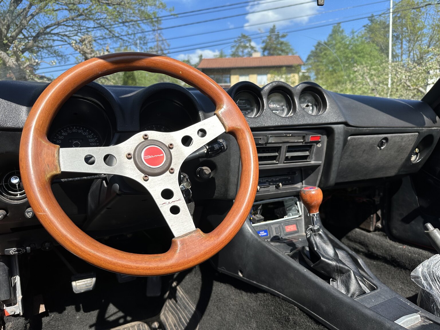 Interiörbild 1977 Datsun 280Z Griffith Z Roadster