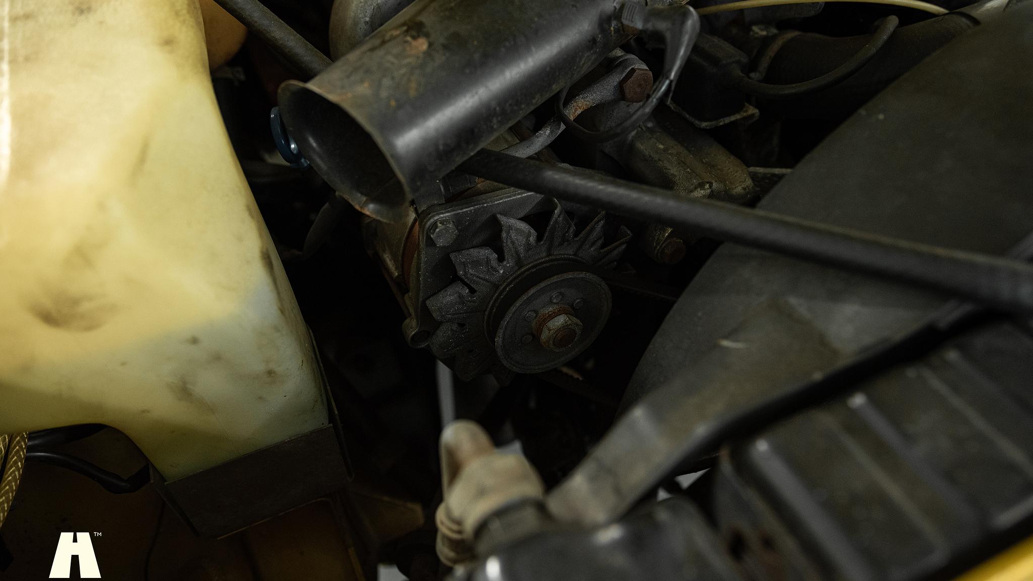 Image of 1975 Mercedes SL 350 mechanics