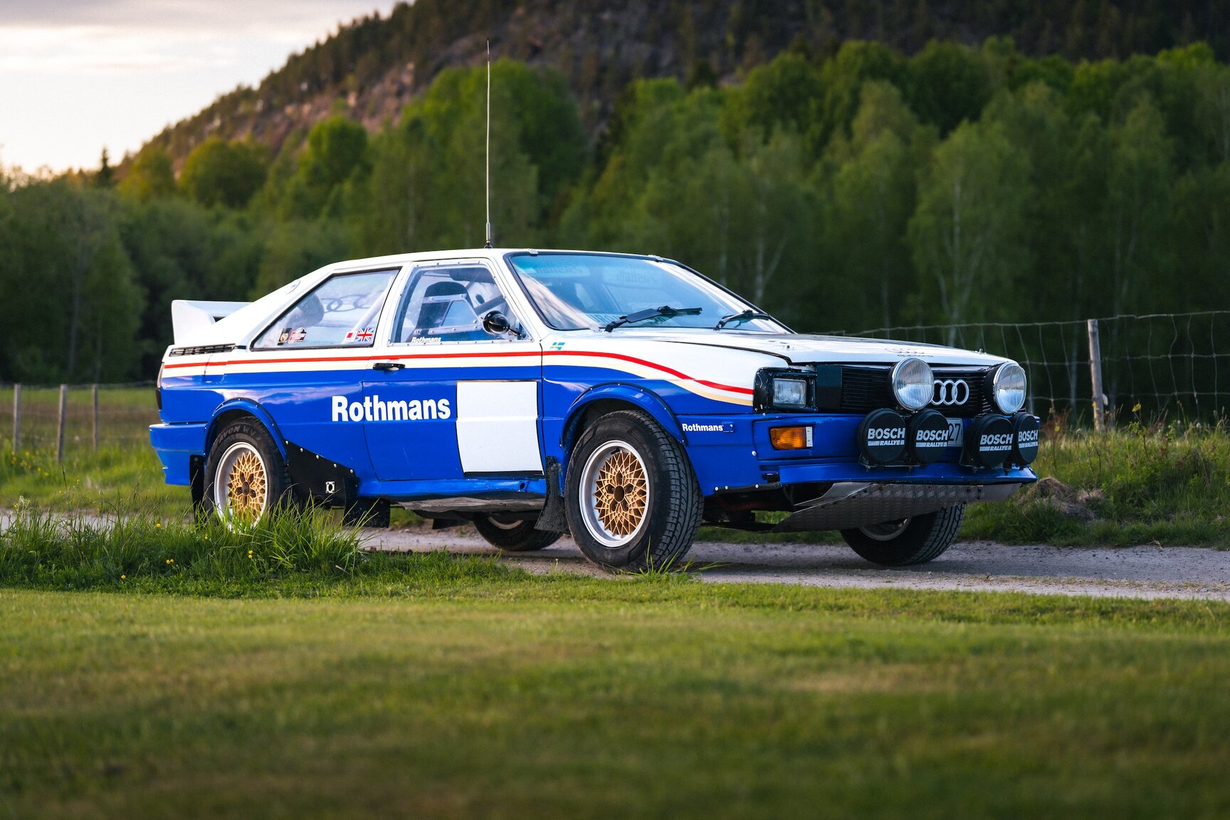 Exterior image of 1986 Audi Quattro Rally Replica