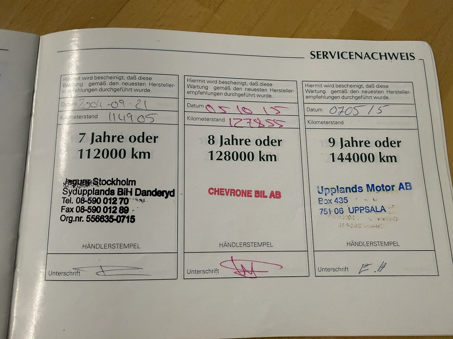 Dokumentation, 1997 Jaguar XK8 (11)