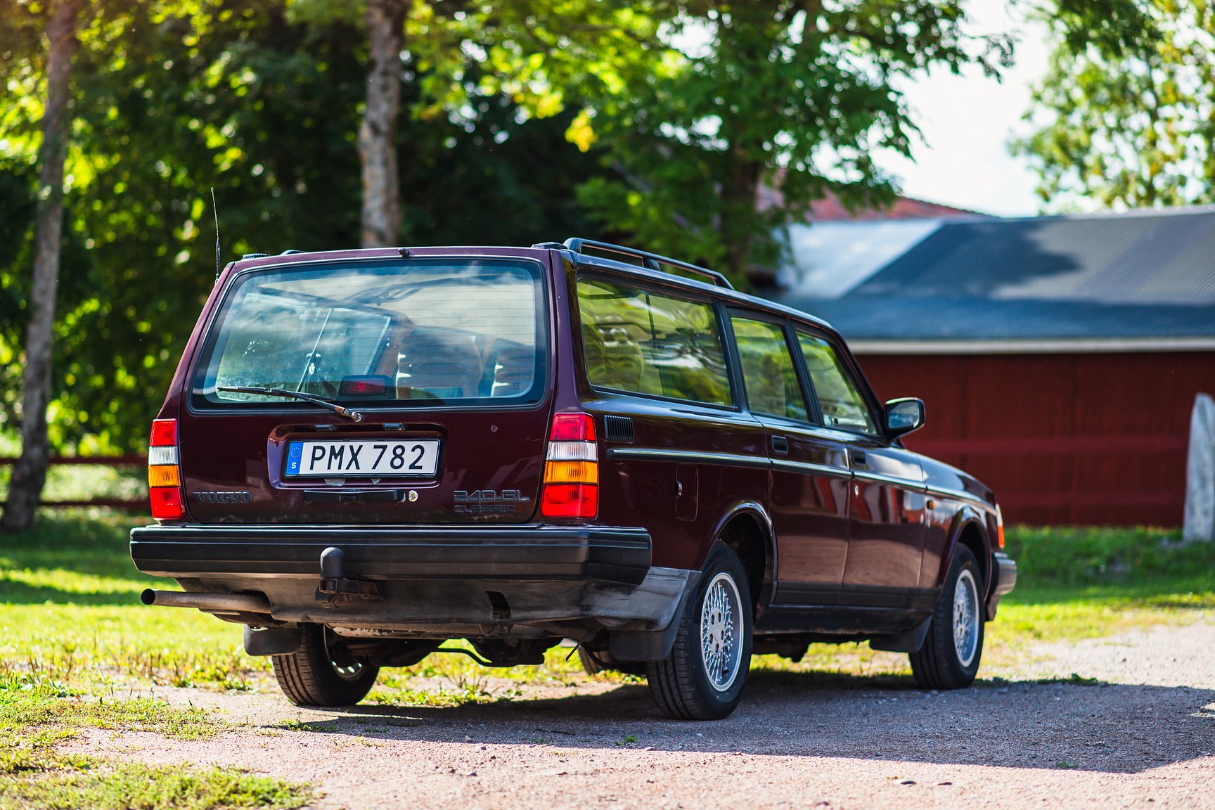 Exterior image of 1993 Volvo 245 GL Classic "No Reserve Auction"