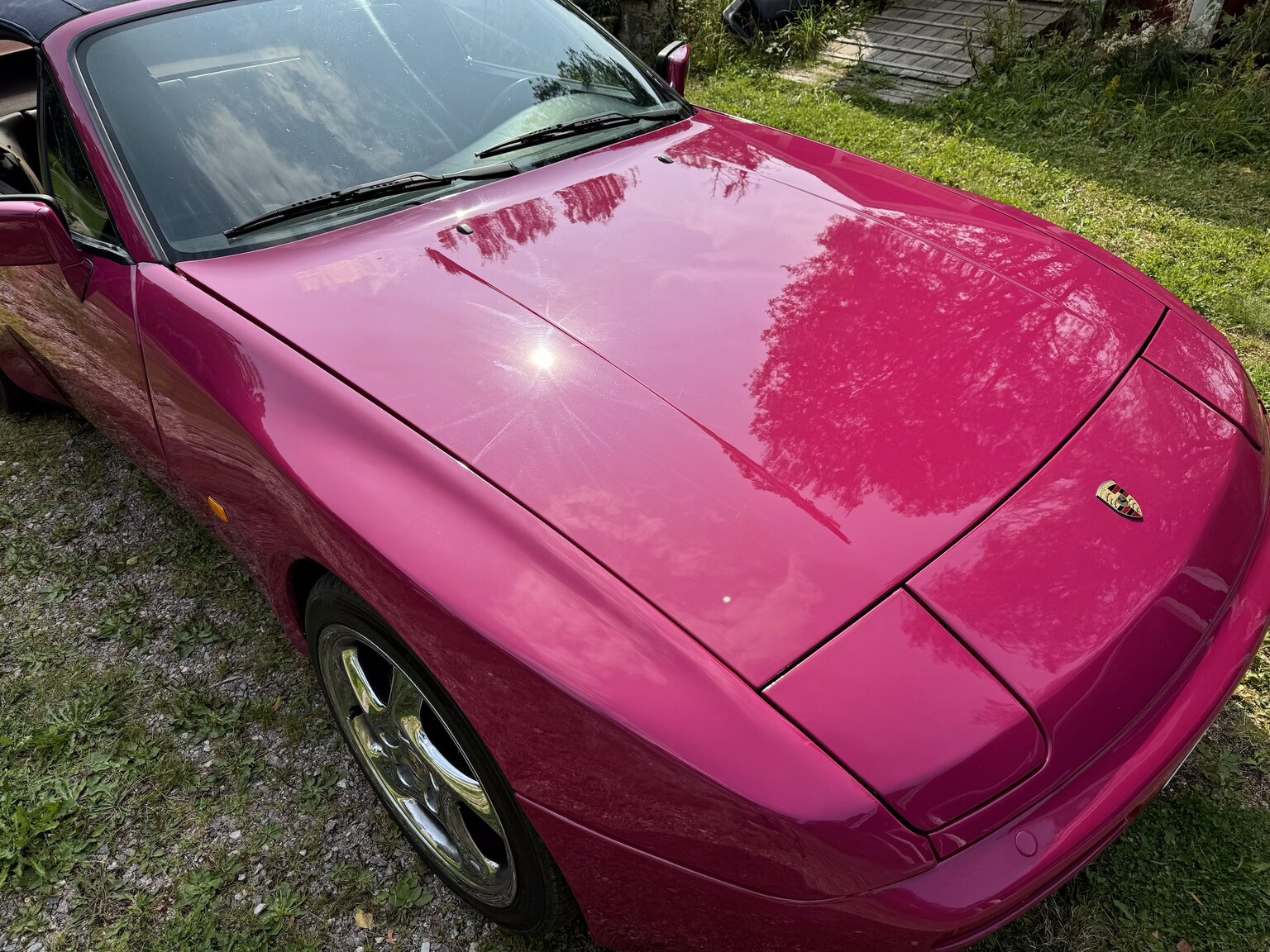 Exterior image of 1990 Porsche 944 S2 Convertible