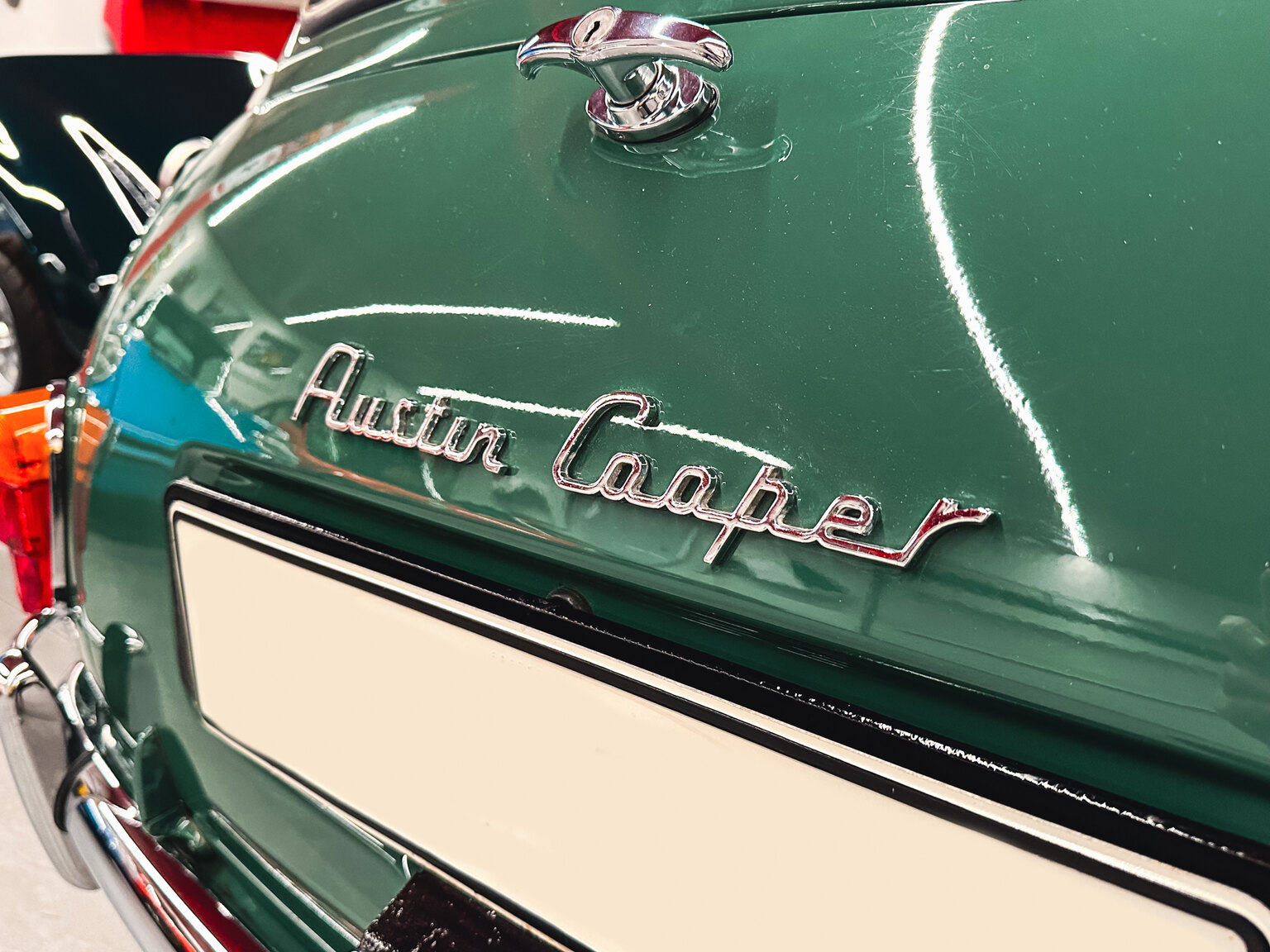 Exteriörbild på 1965 Austin Cooper