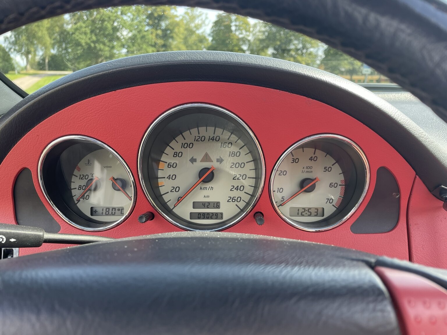 Innenraumfoto von 1998 1998 MERCEDES BENZ SLK 230 