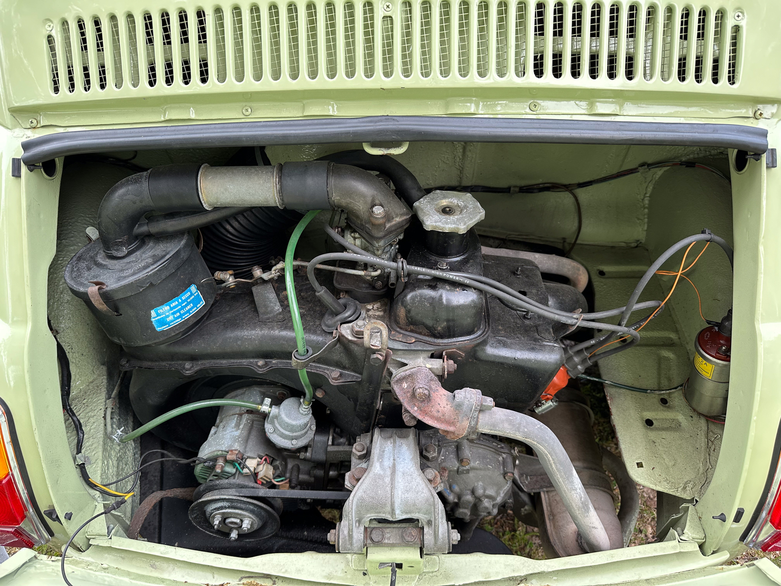 1970 Fiat 500 Lusso, Mekanik
