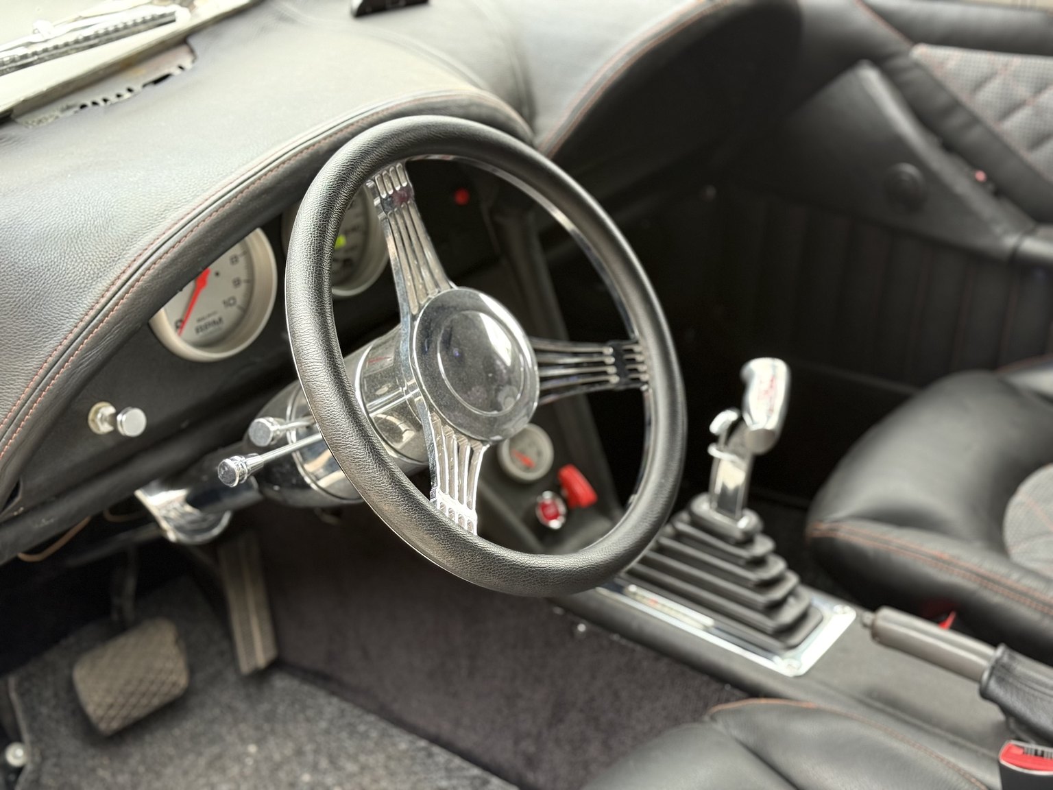 Interior image of 1939 Ford Fordor "Forvette"