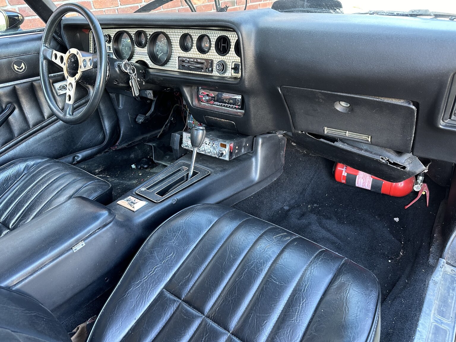 Interiörbild 1978 Pontiac Trans Am Bandit 400