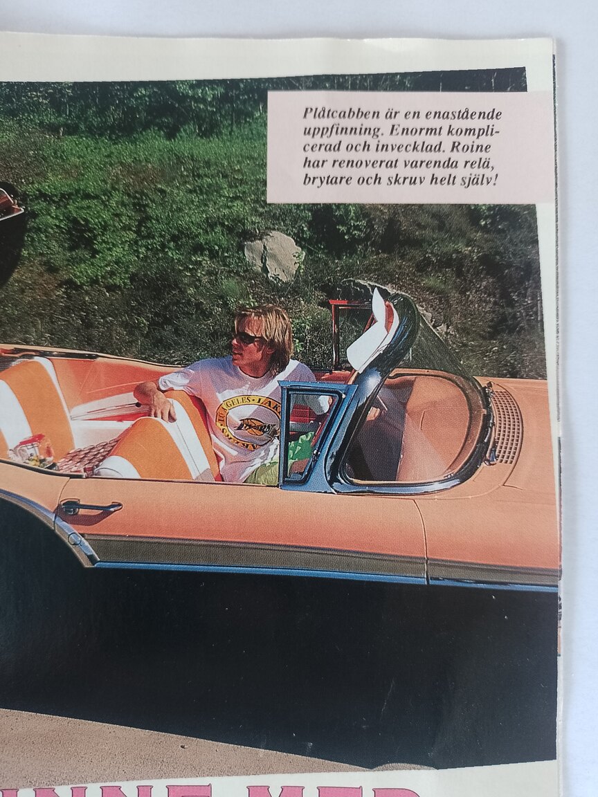 Dokumentation, 1957 Ford Fairlane 500 Skyliner Retract