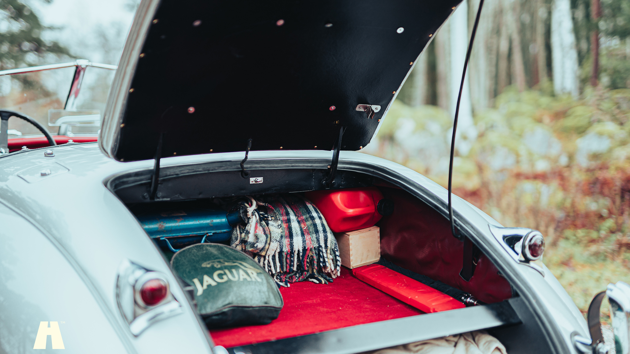 Innenraumfoto von 1951 Jaguar XK120