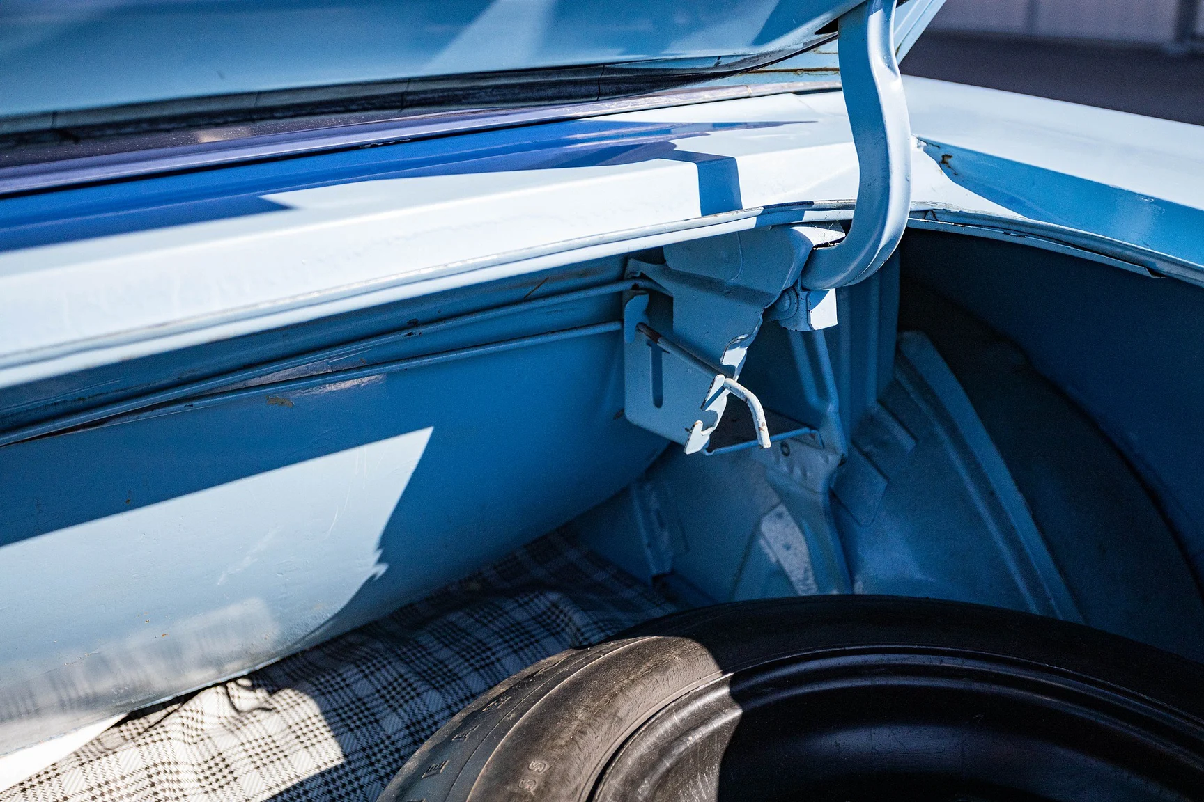 Interiörbild 1969 Ford Mustang GT Cabriolet "M-code" (9)