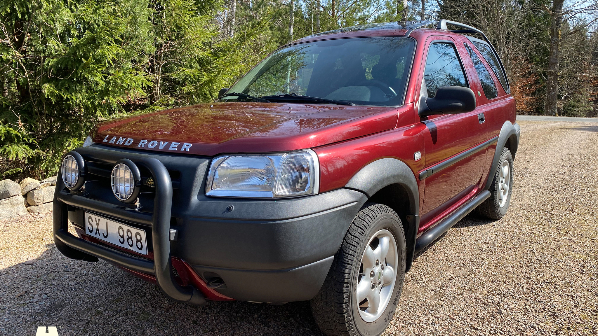 Exteriörbild på 2002 Land Rover Freelander TD4 3d